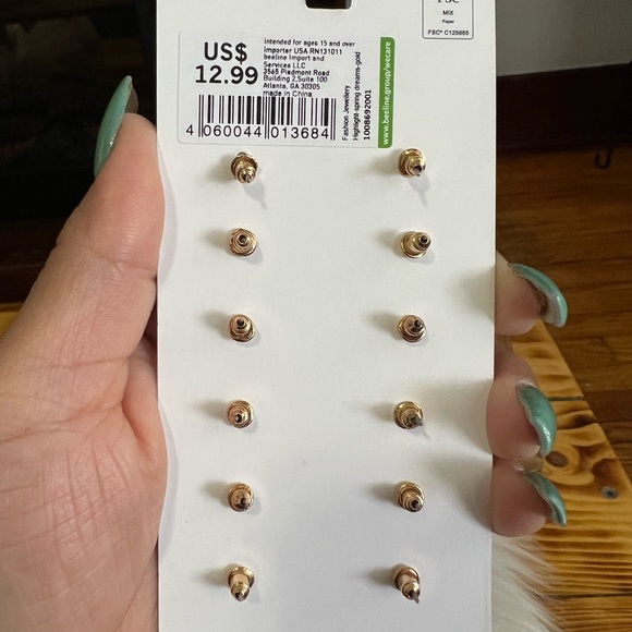 I Am Limited Edition Colorful Earring Studs - Picture 5 of 6